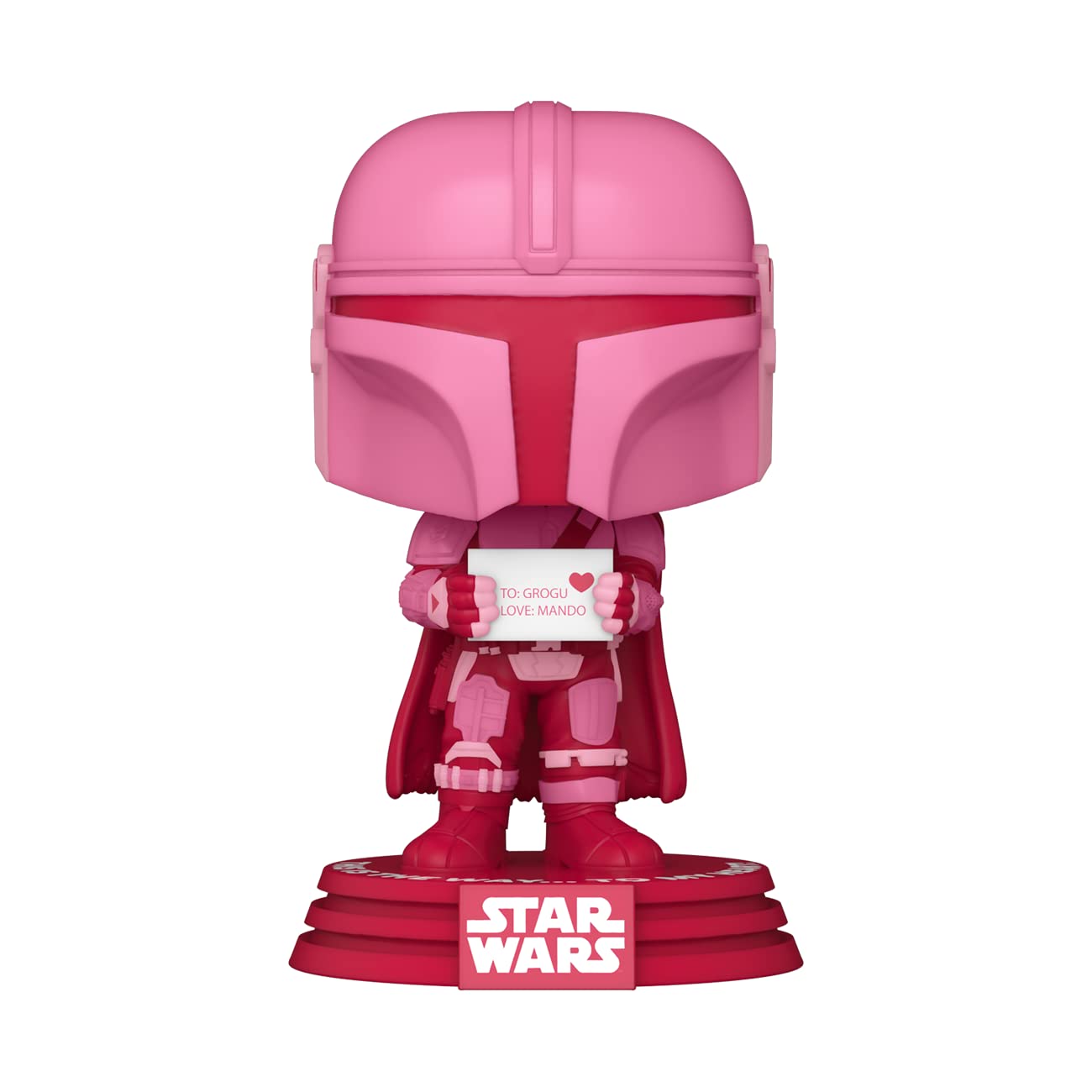 Pop! Star Wars: Valentines - Mandalorian