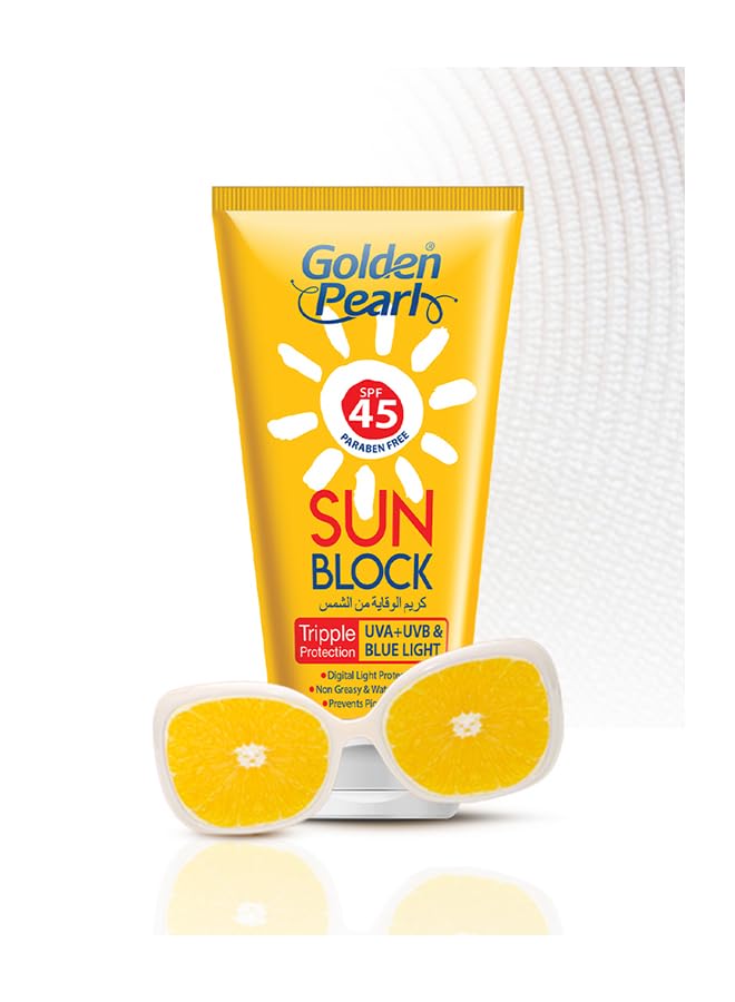 Golden PearlSun Block SPF45 120ml