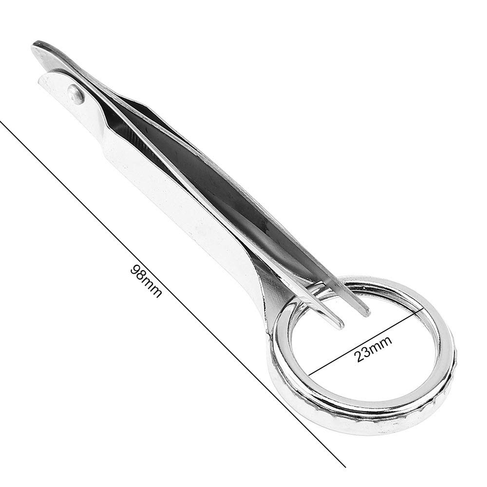 Lenti d'Ingrandimento 25mm Lente d'Ingrandimento 10X in Acciaio Inossidabile + Lente d'Ingrandimento acrilica Strumento per Lenti ottiche Portatili con pinzette