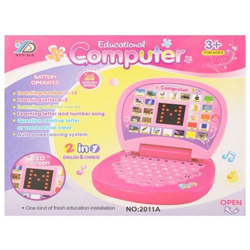 Educational Computer Baby Mini Laptop Toys for Learning with LED Screen : Amazon.in: Toys & Games