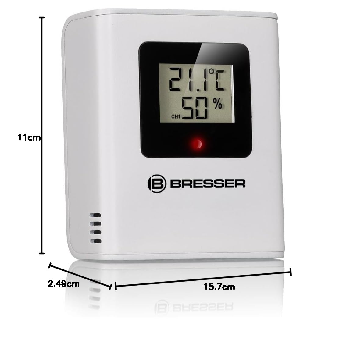 BRESSER MeteoTemp Baro HZ Stazione Meteorologica a Colori