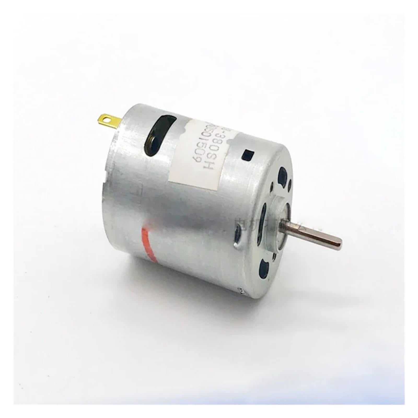 LHAOEEEYG RS-380 Electronic Starter DC 6V 9V 12V 16000RPM High Torque Tool 380 Electronic Starter Carbon Brush D Shaft DIY RC Car Boat Drone Model