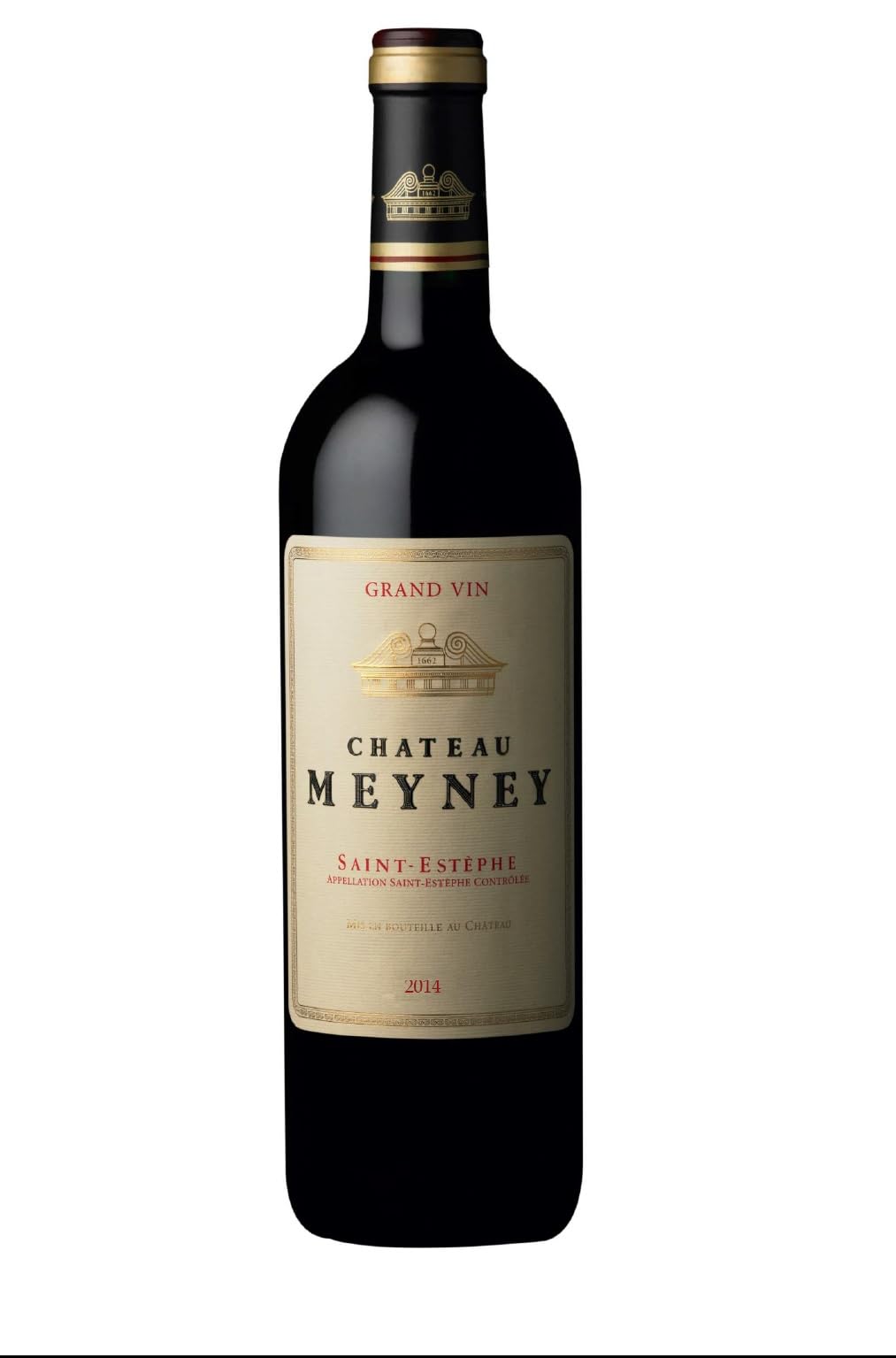 Château Meyney - AOP Saint-Estèphe - Vin Rouge - Millésime 2014-1 bouteille x 75cl