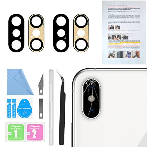 ASDAWN iPhone Xs/Xs Max Rear Camera Lens Replacement Kit