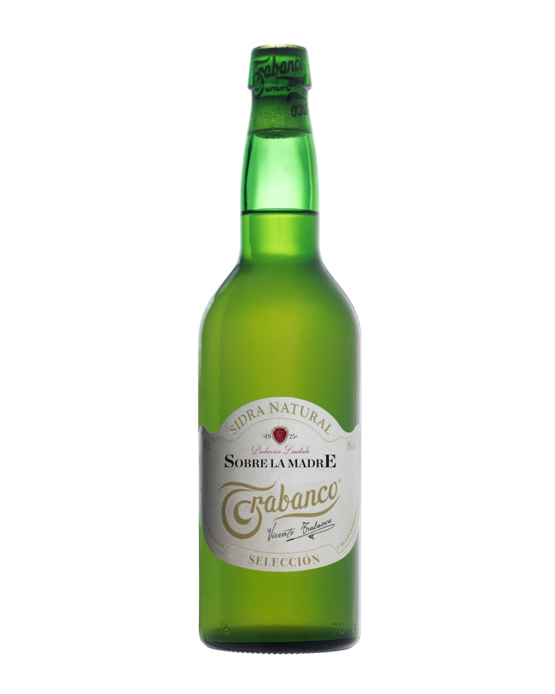 Sidra Trabanco Sobre la Madre. Sidra Natural. Caja de 6 Botellas de 70 cl.