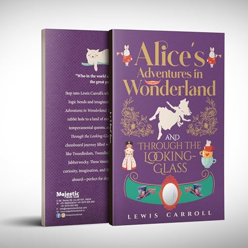 Image of Alice's Adventures in Wonderland | Unabridged (208 Pages) | Fiction Novel for Readers of All Ages by Lewis Carroll (Classic Novels)