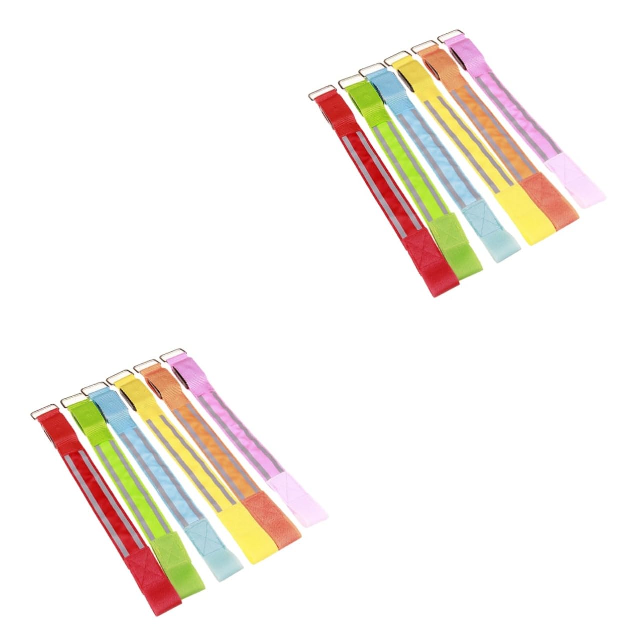 Toyvian Brazalete Luminoso Ciclismo Pensativo Condujo Pulseras Reflectantes Ligero Correr Pulsera De Deportes Al Aire Libre Pulsera Reflectante Tela Color Aleatorio