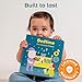 Cali's Books Bedtime Musical Book for Babies and Toddlers 1-3, USB-C Rechargeable, Headphone Jack, 6 Classical and Relaxing Pieces, Sound Book for Sleep & Relaxation