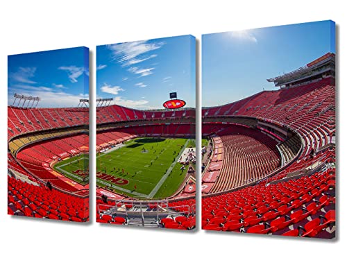 Tableau moderne champ de GEHA au stade de flèche en impression giclée haut de gamme