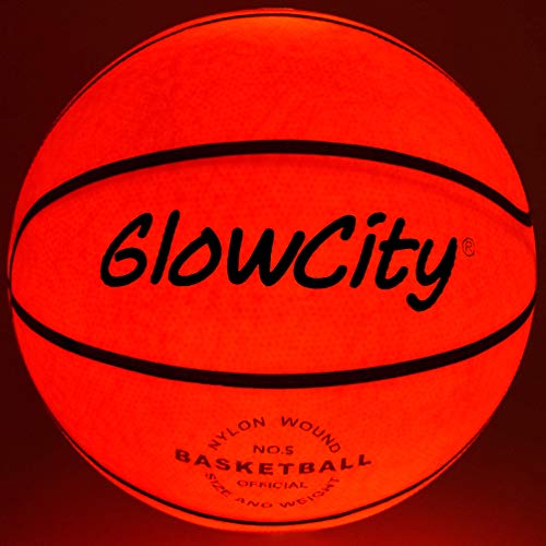 GlowCity Light Up Basketball Hoop Kit with LED Basketball - Multi Color, Size 7 Basketball (Official Size) - Thumbnail 2