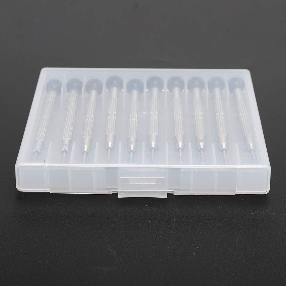 Set di cacciaviti Portatili per Orologi, cacciaviti per Orologi, cacciaviti di precisione in Acciaio Inossidabile per progetti Fai da Te di Occhiali da Sole, Riparazione