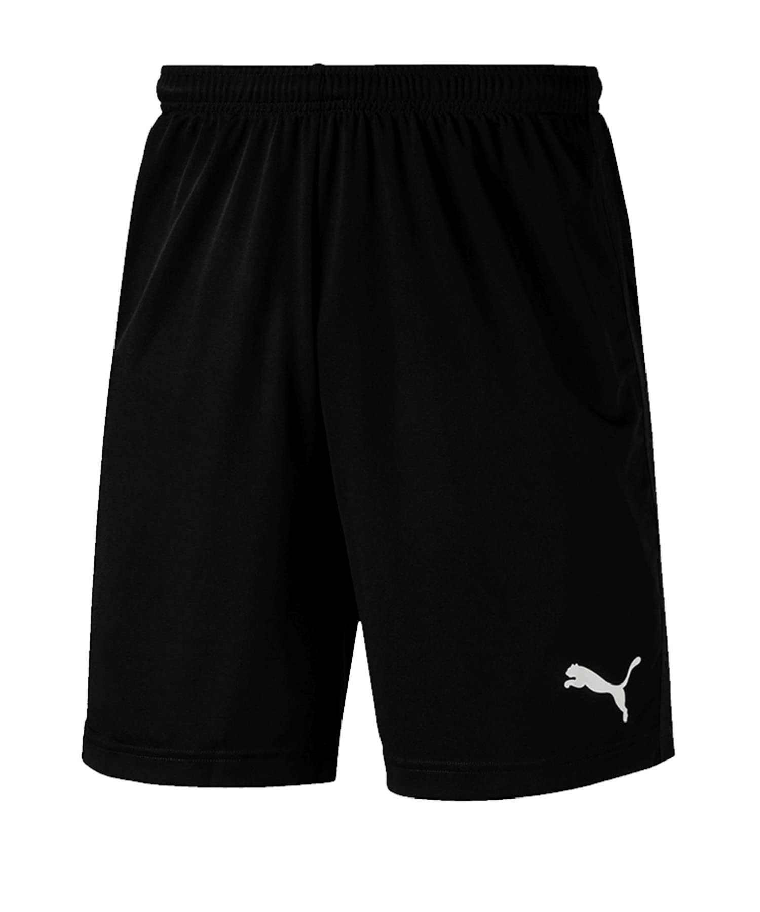 PUMA Men Liga Training Shorts Core Training Shorts - PUMA Black-PUMA White, L
