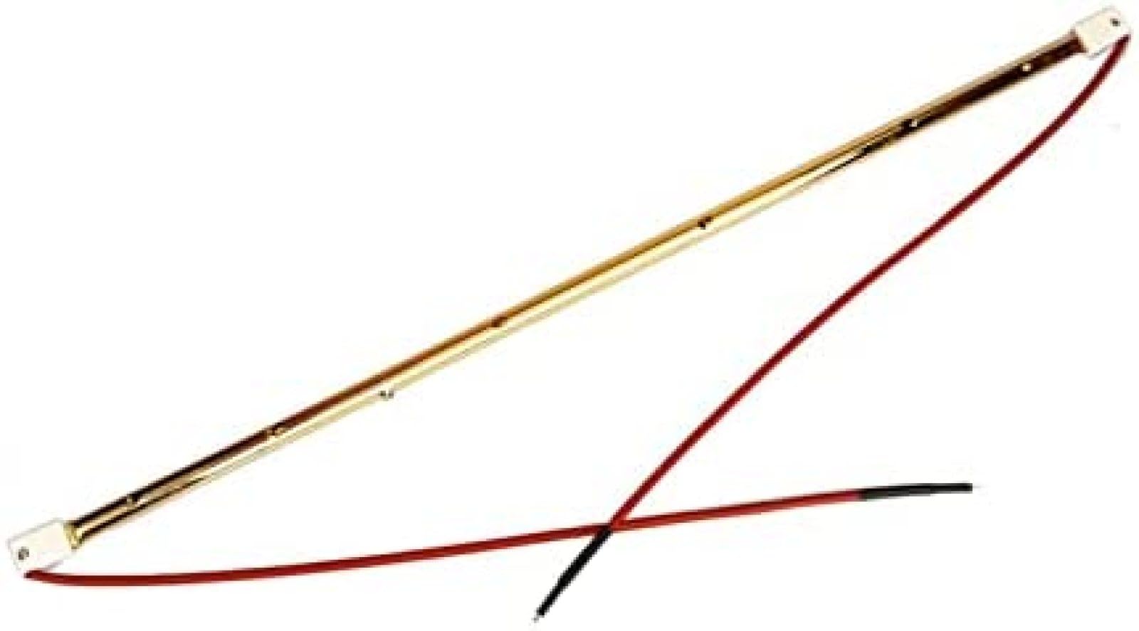 Infrarotlampe, 1050 W, 235 V, 53 cm, Farbhärtungslampe, Halogen-Quarz-Heizelement, kurzwelliges Infrarotlicht, goldene Glühbirne, Rubinröhre, 1 Stück