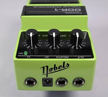 ギター Nobels ODR-1 Natural OVERDRIVE Nobels ODR-1 BC Pedal Overdrive Natural com Bass Cut, 9-18V
