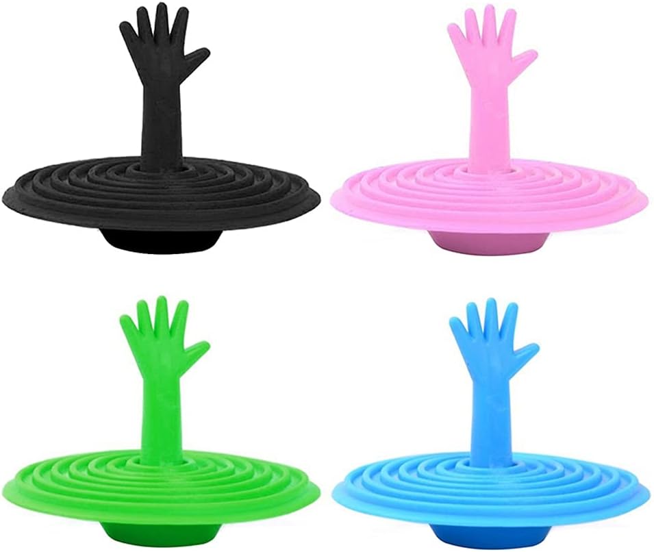 Wash Basin Protector Drain Plug Cover Kitchen Sink Stopper Bathroom Shower Floor Sink Plug Bathtub Drain Stopper Hair Catcher