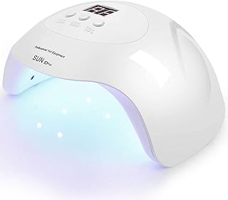 UV Light for Nails PHIAKLE Professional UV LED Nail lamp X7 for Gel Polish Led Lamp for Gel Nails 3 Timers (White)