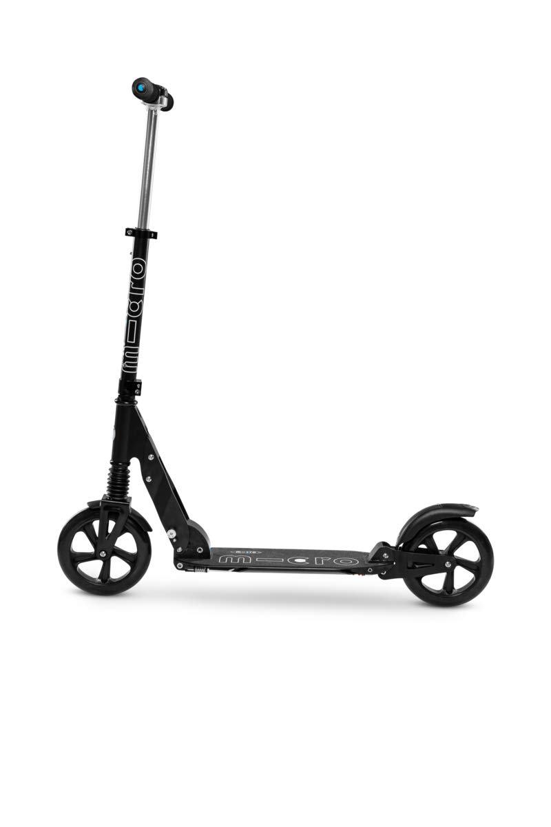 Micro | Trottinette Suspension | Adulte/Ados | Guidon Ajustable | Grandes Roues | Pliable | 14+ Ans