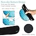 LIMKRIAN Desk Mat Pad, XXL Large Gaming Mouse Pad with Wrist Rest Wrist Support, Ergonomic Mouse Pad, Keyboard Wrist Rest, Coaster, Home Office Desk Accessories Decor Supplies, Stay Positive