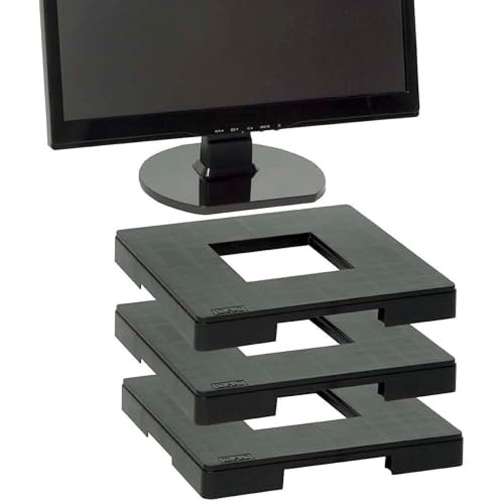 Amazon.co.jp: 積み重ね可能なモニターライザーブロック 標準またはLCD