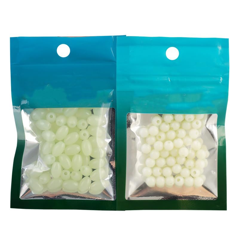 500 piezas cuentas luminosas y buffer para pesca miniatura 1