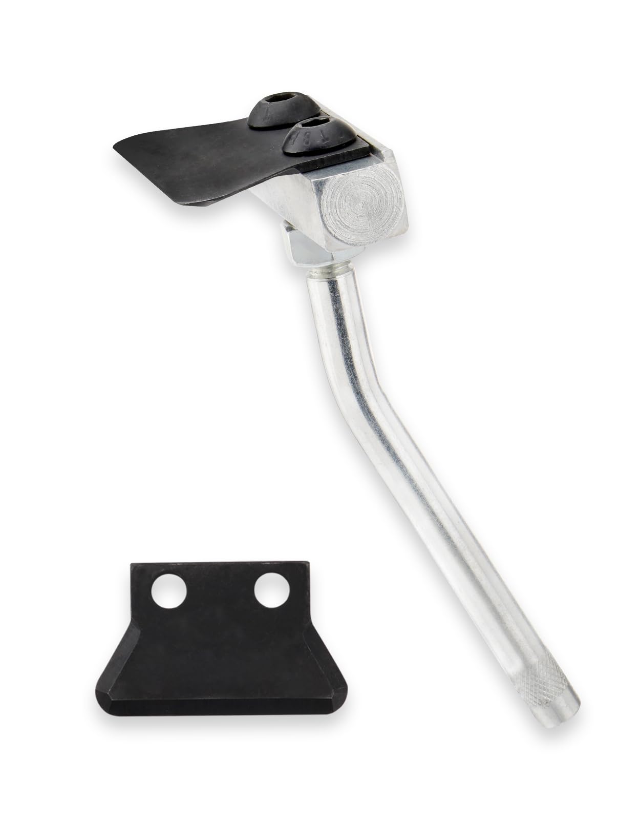 Turnirace Oil Pan Separator Tool with Replacement Blade, Angled Handle Car Engine Gasket Remover, Auto Transmissions RTV Sealant Scraper, Universal