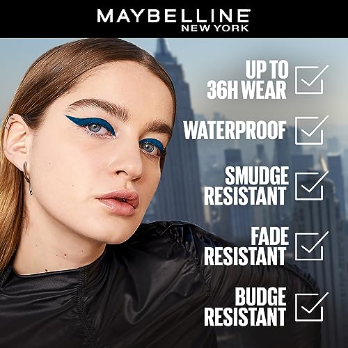 Image of MAYBELLINE New York Tattoo Studio Long-Lasting Sharpenable Eyeliner Makeup Pencil, Glide on Smooth Gel Pigment, 36 Hour Wear, Waterproof Bronze Glitz 0.04 oz