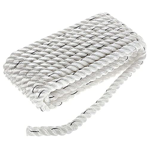 Dock LINE with Tracer, 5/8 X 20'