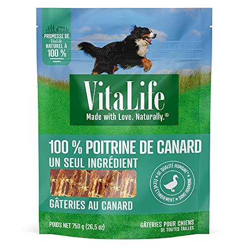 VitaLife 750 g Duck Tenders, All Natural Dog Treats - Image 4