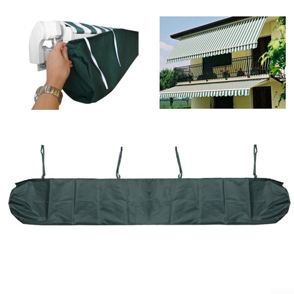Copertura resistente alle intemperie per tenda da patio, protezione per uso esterno (grigio, 5 m)