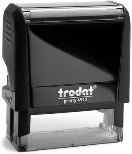 Sello autoentintado personalizado 4912 hasta 4 líneas de copia personalizada, 3/4" x 1-7/8"