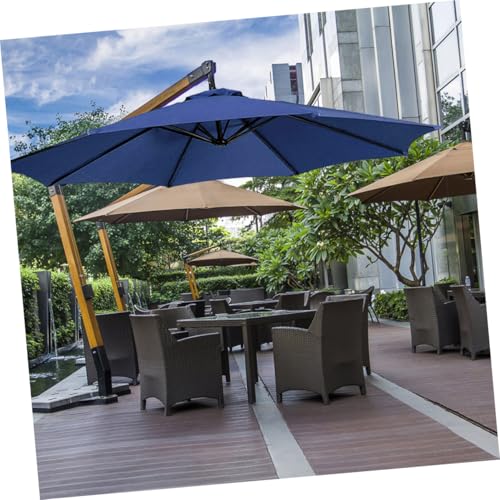 Canopée de parasol imperméable Milisten en polyester résistant pour les baleines - 6