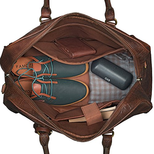 STILORD 331 Vintage Reisetasche Leder