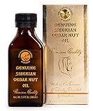 PREMIUM Siberian Pine Nut Oil - 3,5oz / 100ml. Organic, Extra Virgin, Cold Press. Ringing Cedars of Russia Kin Domain's Gold Collection. Produced in Kin’s Eco Settlement, Siberia, Russia.