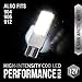Pilot Automotive ILC-921AW Replacement White Led Light Bulb - 2 Piece