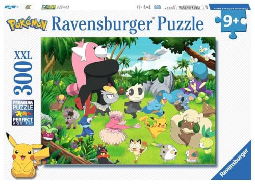 Ravensburger - Puzzle 300 pièces XXL - Pokémon sauvages