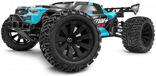 Miniatura 4 de Maverick 150300 Quantum+ XT Flux 3S 110 4WD Camión de estadio, RTR - Azul