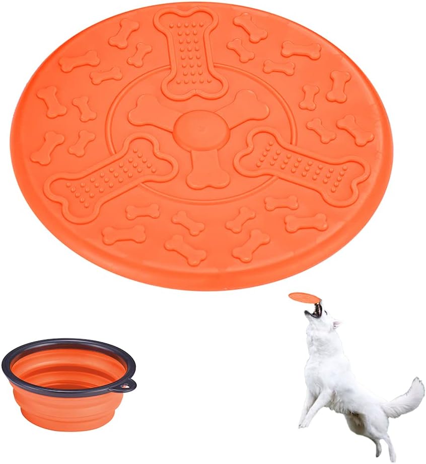 rubber frisbees