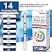 14 Parameters Urine Test Strips for Urinalysis | 150 Strips - Testing for Kidney, Liver, UTI, Keto Diet, Ketosis, PH, KET, Prot, SG, BIL, CRE, BLO, and +7 More