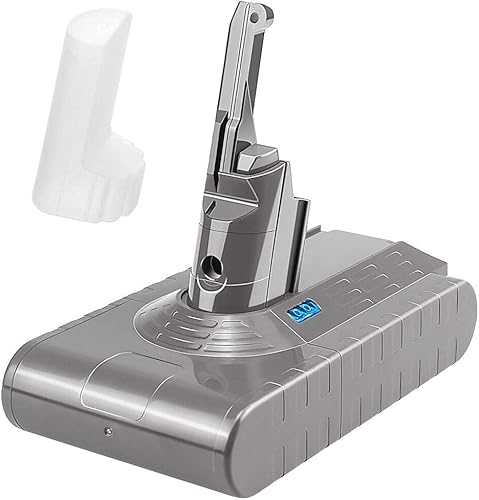 TENMOER Batería de repuesto de 21.6 V V8 4500 mAh compatible con Dyson V8 Battery Aspiradora de mano absoluta
