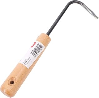 DOITOOL Removedor de ervas daninhas, ferramenta de remoção de ervas daninhas para cultivador de escavação de jardim ao ar livre, gancho de garra única, ferramenta de remoção de ervas daninhas