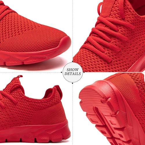 Image of Linenghs Running Shoes for Womens Lightweight Sneakers Gym Tennis Sports Workout Daily Comfort Walking Shoes