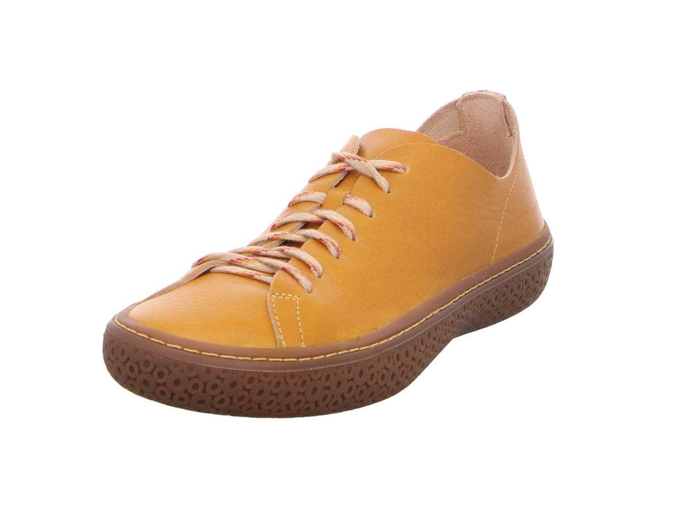 Think! Women's TJUB_3-000195 chromfrei gegerbter, nachhaltiger Wechselfußbett Sneaker, 6000 Saffron, 5.5 UK