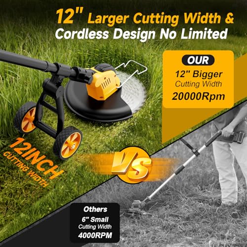 Battery Powered Grass Trimmer