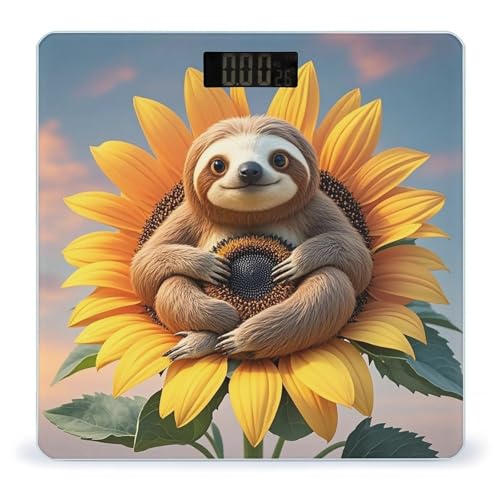 Báscula Digital de Baño con Plataforma de Vidrio Templado miniatura 1