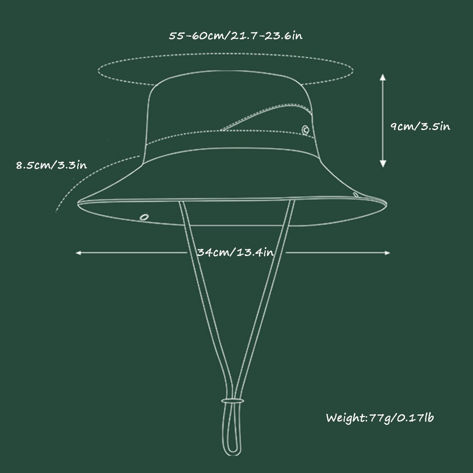 Kapelusz PrzeciwsłOneczny Dla MężCzyzn Outdoor Uv Protection Lekki Kapelusz Typu Bucket Hat WęDkarstwo Piesze Wycieczki Letnie PodróżE Kapelusz Rybaka