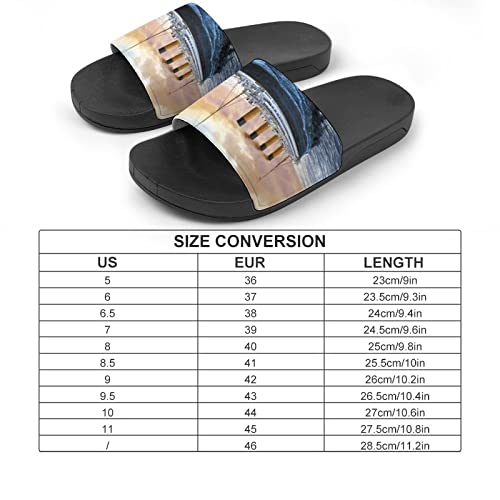 Retro Titanic Famous Old Historic Home Slippers Non-Slip Open Toe PVC Shower Slippers Fashion Sandals for Men Women2