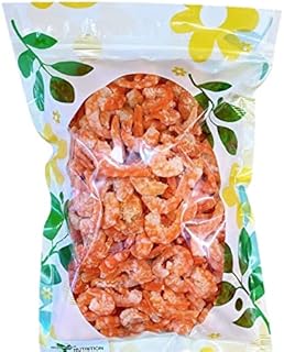 Premium Grade Thailand Dried Shrimp, No Shell, Head & Tail (8oz)