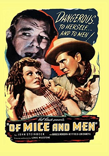 Of Mice And Men DVD (1939) Burgess Meredith Drama Of Mice And Men DVD (1939) Burgess Meredith Drama