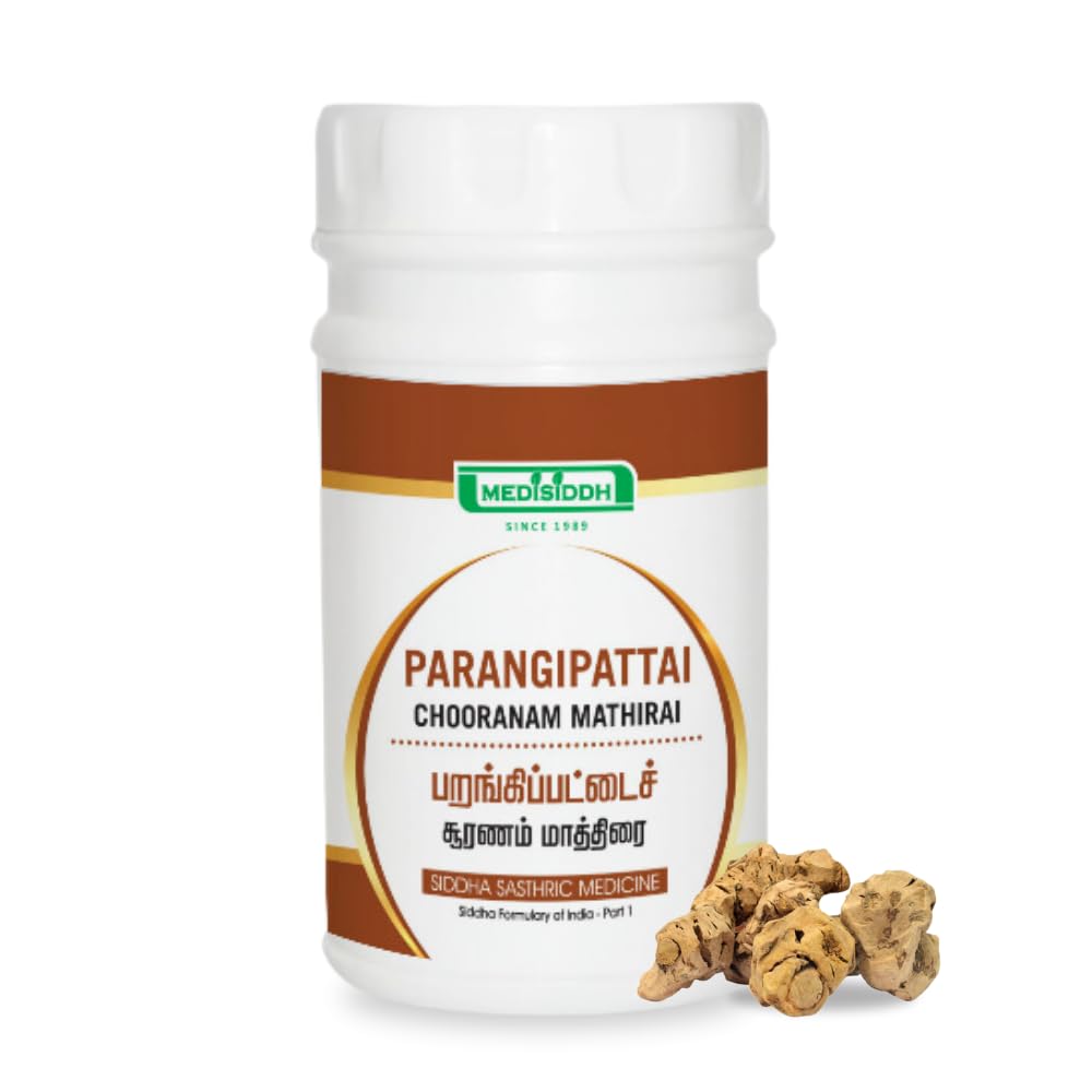 Parangipattai chooranam mathirai 100nos - Skin disease | Psoriosis