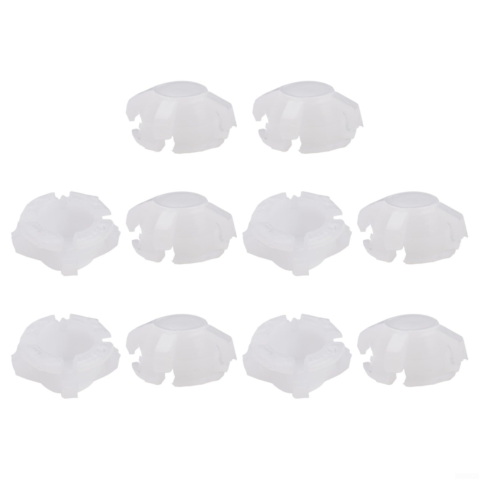 Duokon Coppia Cappucci Tergicristalli In Plastica Per F-150 2004-2008 E Mark LT 2006-2008 – Sostituzione Griglia Parabrezza (Nero)